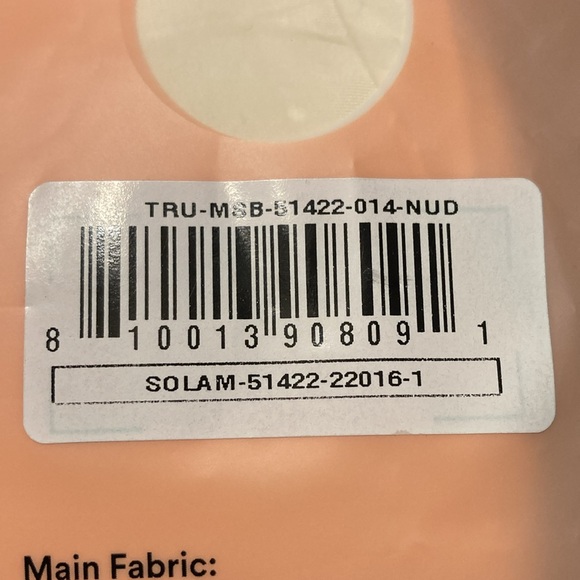 Truekind® Seamless Stretch Mid-Waist Brief -Color: Cream NIP - Picture 5 of 5